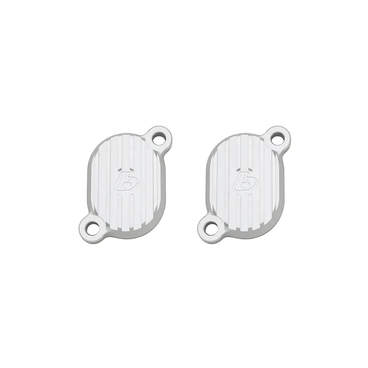 TB Parts Tappet Cover Set, Billet, Silver - Grom 2014-2021